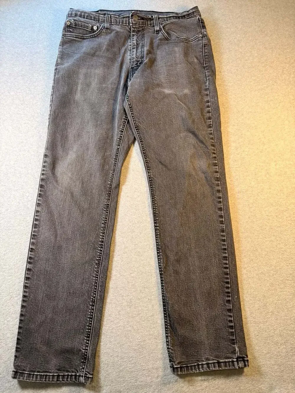Levi's 18181 Waterless Grey Denim Jeans Size W34 L32